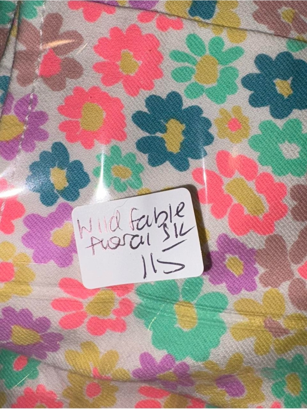 wild fable Pastel Floral Mini Skirt in Pink, Mint, Teal, Cream - Picture 8 of 8